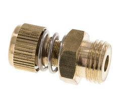 Silenciador de Control de Flujo de Latón G1/4'' con Tornillo Estriado [2 Piezas]