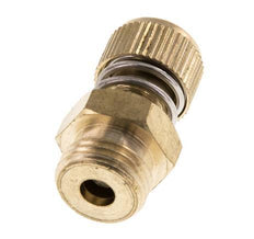 Silenciador de Control de Flujo de Latón G1/4'' con Tornillo Estriado [2 Piezas]