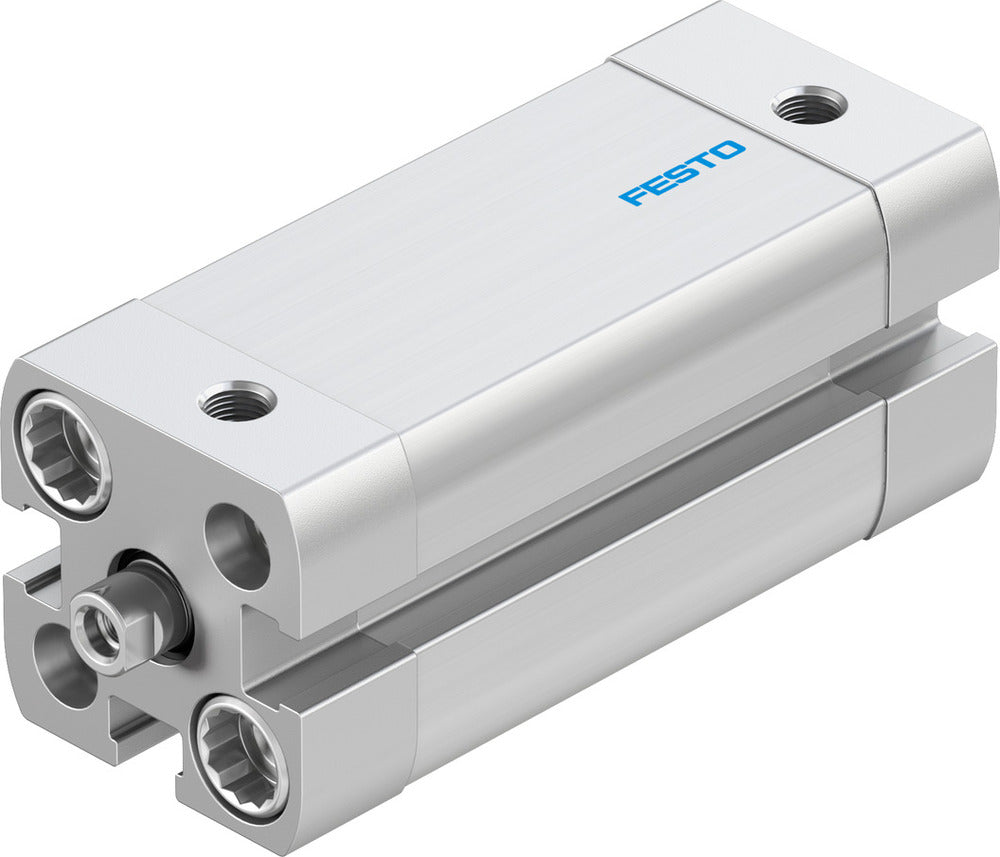 Festo Cilindro Compacto 12mm Diámetro 30mm Carrera ISO 21287 Doble Efecto - 536216
