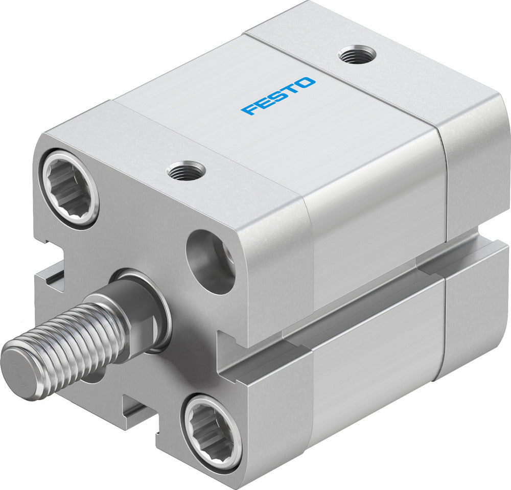 Festo Cilindro Compacto 25mm Diámetro 10mm Carrera ISO 21287 Doble Efecto - 536252