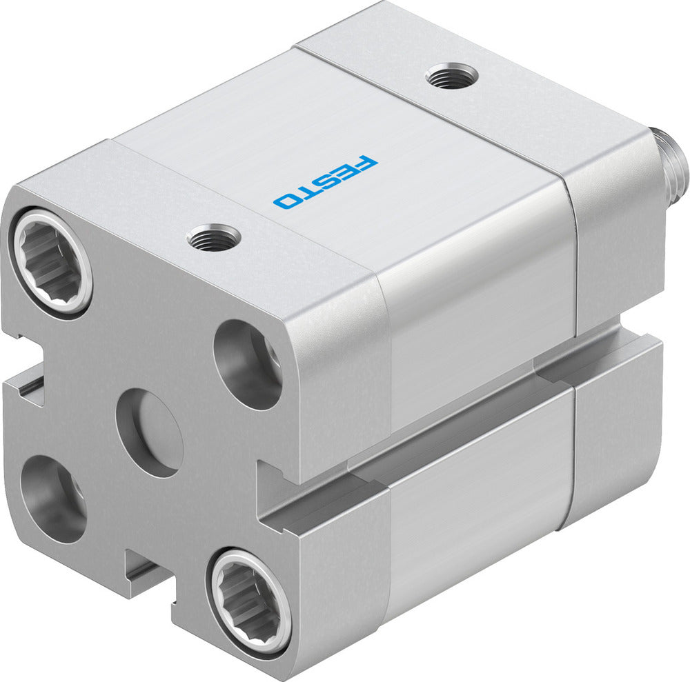 Festo Cilindro Compacto 25mm Diámetro 10mm Carrera ISO 21287 Doble Efecto - 536252