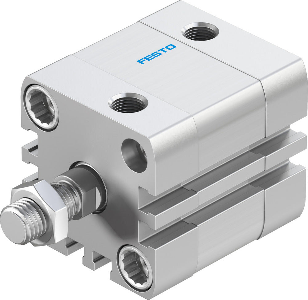 Festo Cilindro Compacto 32mm Diámetro 10mm Carrera ISO 21287 Doble Efecto - 536269