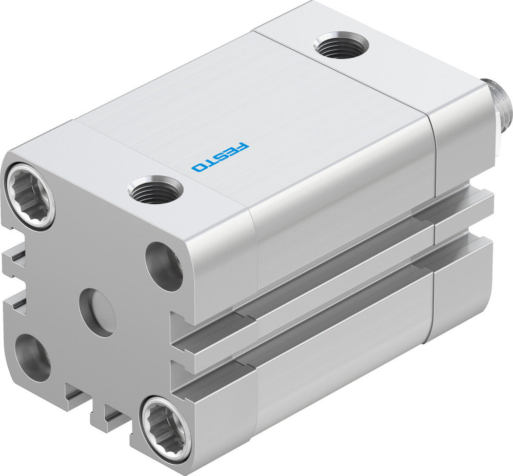 Festo Cilindro Compacto 32mm Diámetro 30mm Carrera ISO 21287 Doble Efecto - 572659