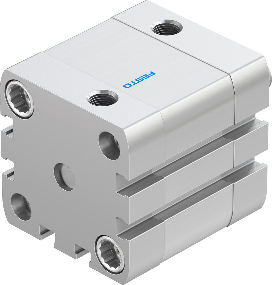 Festo Cilindro Compacto 40mm Diámetro 15mm Carrera ISO 21287 Doble Efecto - 572674