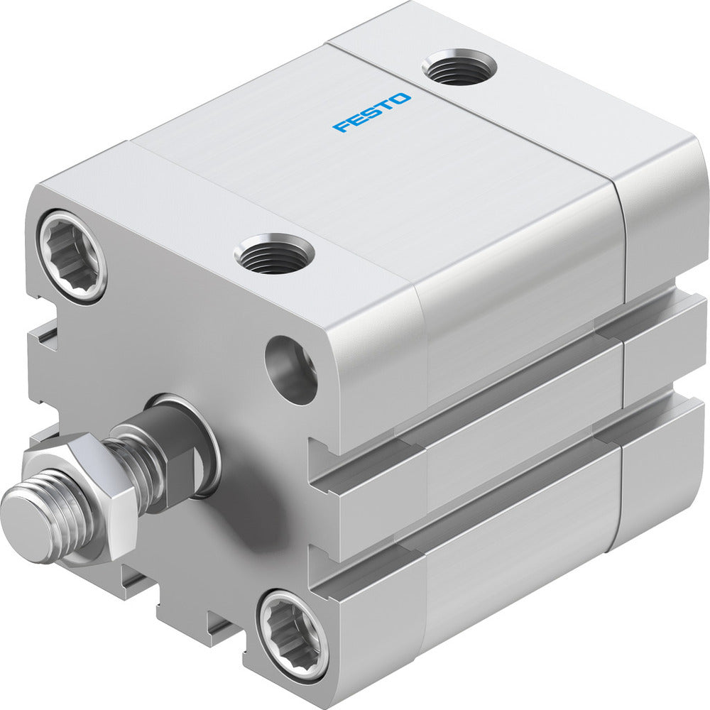 Festo Cilindro Compacto 40mm Diámetro 20mm Carrera ISO 21287 Doble Efecto - 572675