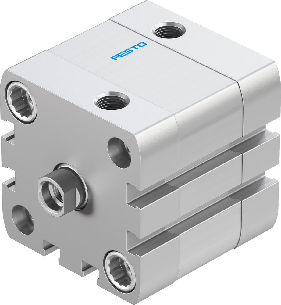 Festo Cilindro Compacto 40mm Diámetro 10mm Carrera ISO 21287 Doble Efecto - 536300