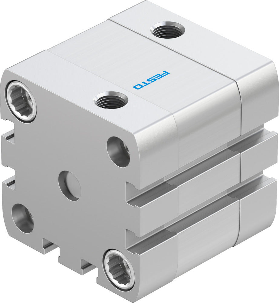 Festo Cilindro Compacto 40mm Diámetro 10mm Carrera ISO 21287 Doble Efecto - 536300