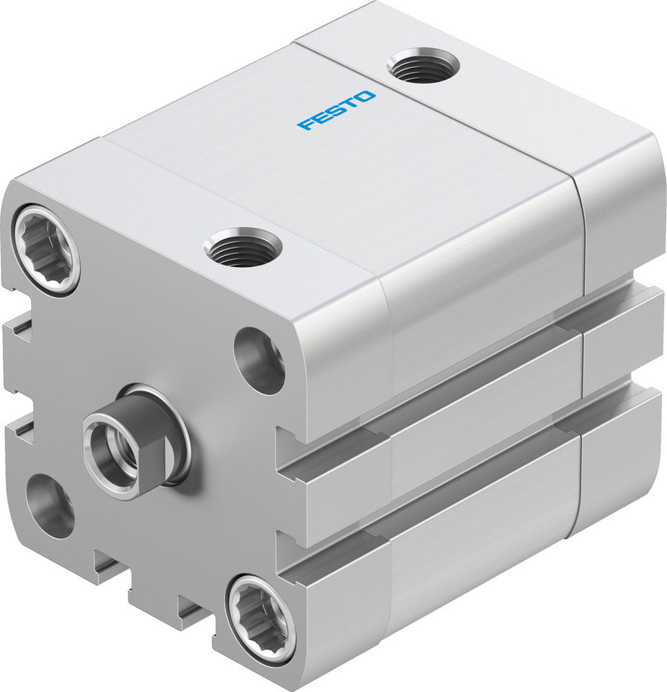 Festo Cilindro Compacto 40mm Diámetro 20mm Carrera ISO 21287 Doble Efecto - 536302