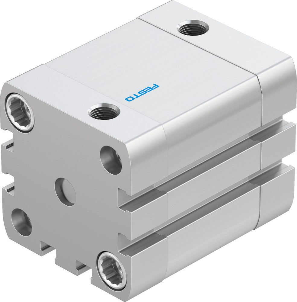 Festo Cilindro Compacto 40mm Diámetro 25mm Carrera ISO 21287 Doble Efecto - 536303