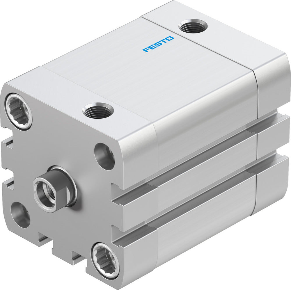 Festo Cilindro Compacto 40mm Diámetro 30mm Carrera ISO 21287 Doble Efecto - 572668