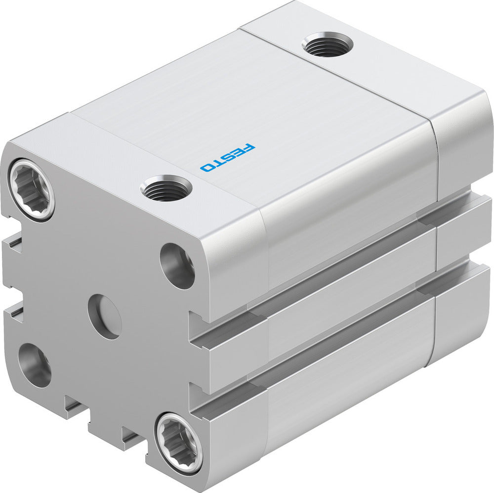 Festo Cilindro Compacto 40mm Diámetro 30mm Carrera ISO 21287 Doble Efecto - 536304