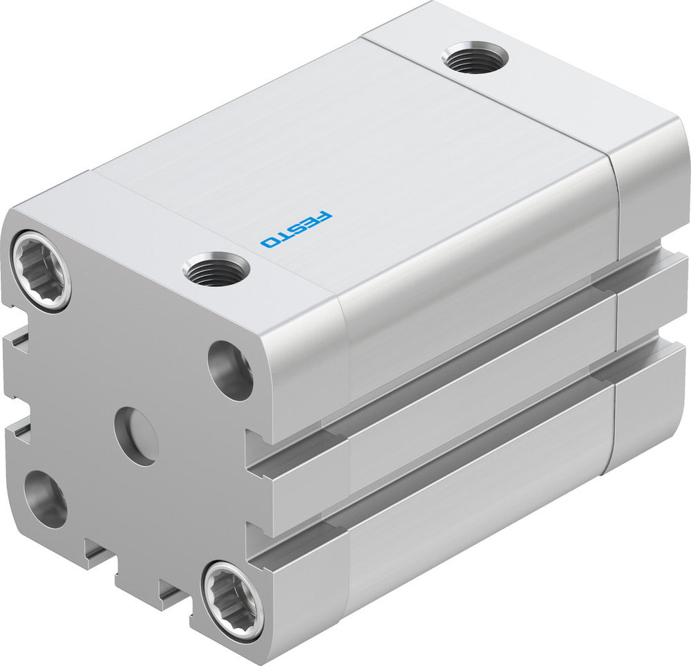 Festo Cilindro Compacto 40mm Diámetro 40mm Carrera ISO 21287 Doble Efecto - 572669