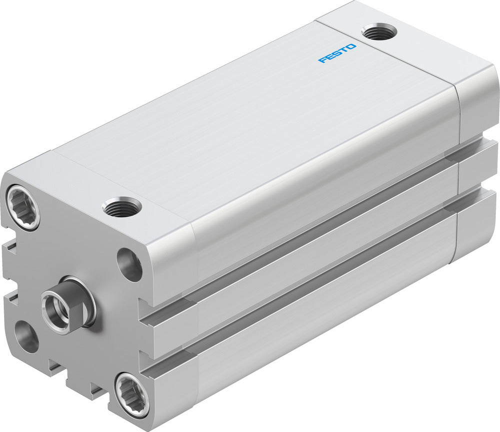 Festo Cilindro Compacto 40mm Diámetro 80mm Carrera ISO 21287 Doble Efecto - 536308