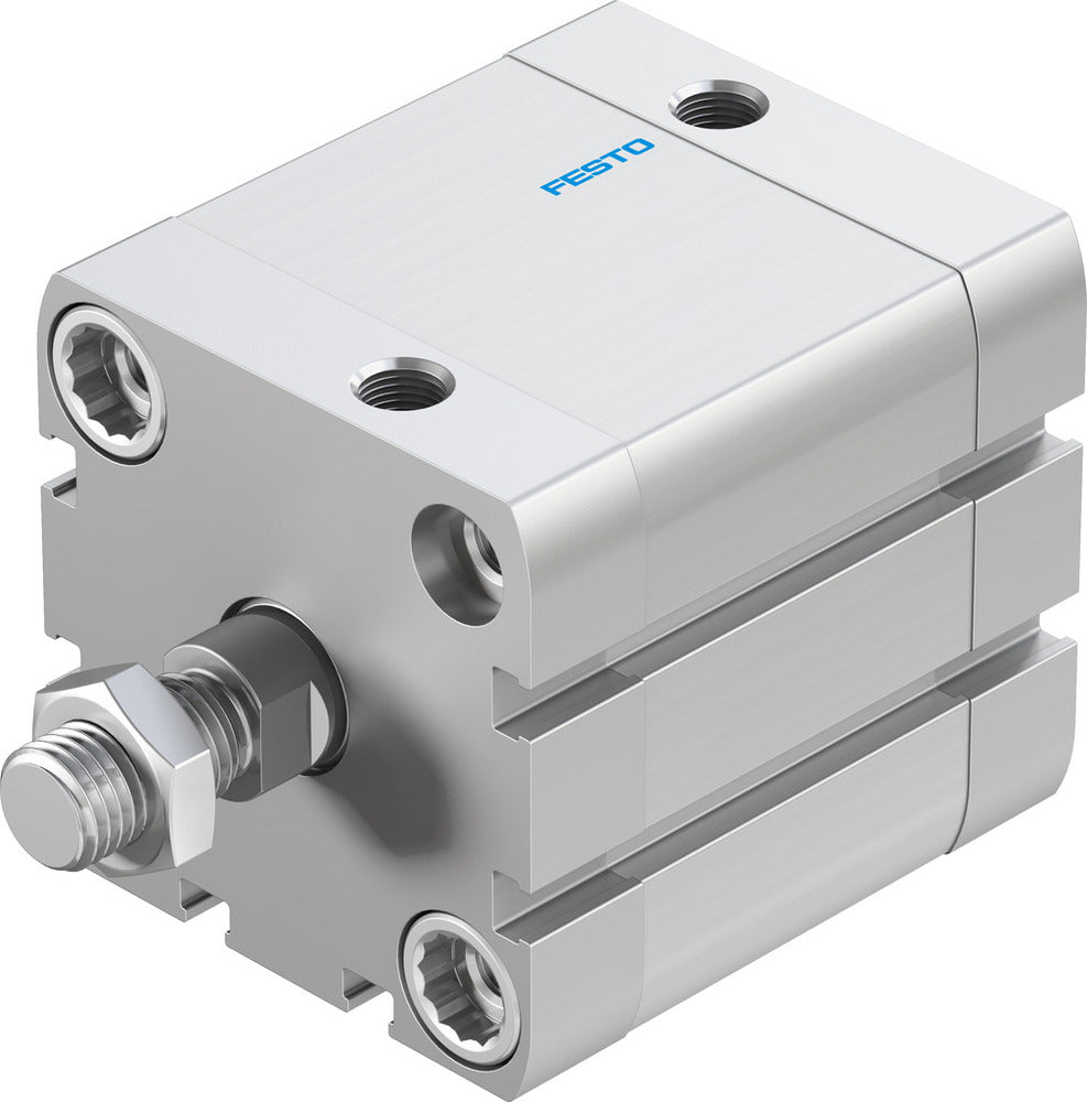 Festo Cilindro Compacto 50mm Diámetro 30mm Carrera ISO 21287 Doble Efecto - 572695
