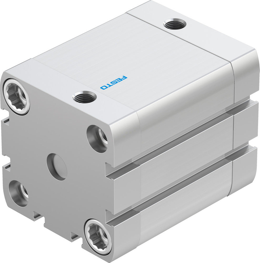 Festo Cilindro Compacto 50mm Diámetro 40mm Carrera ISO 21287 Doble Efecto - 536316