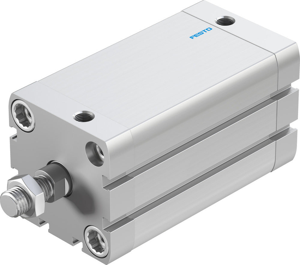 Festo Cilindro Compacto 50mm Diámetro 80mm Carrera ISO 21287 Doble Efecto - 536319