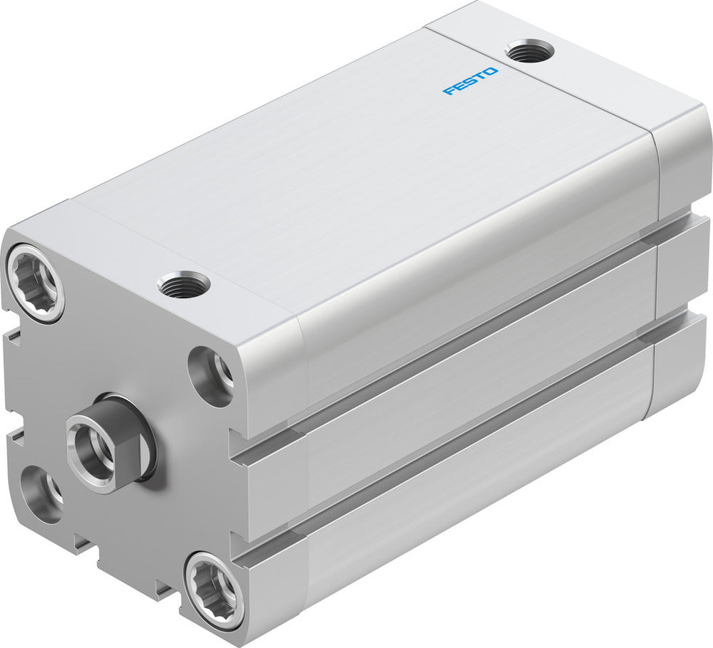 Festo Cilindro Compacto 50mm Diámetro 80mm Carrera ISO 21287 Doble Efecto - 536329