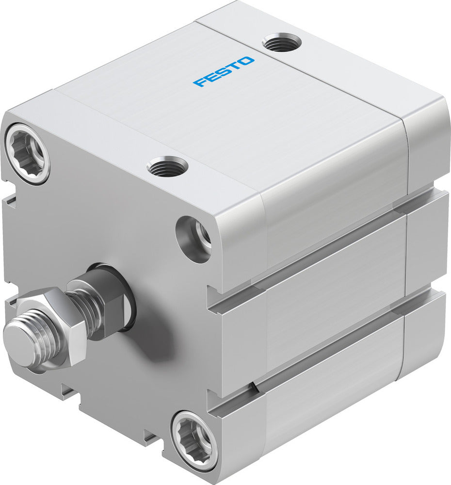 Festo Cilindro Compacto 63mm Diámetro 30mm Carrera ISO 21287 Doble Efecto - 536336