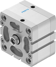 Festo Cilindro Compacto 80mm Diámetro 15mm Carrera ISO 21287 Doble Efecto - 572719
