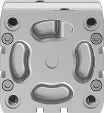 Festo Cilindro Compacto 80mm Diámetro 15mm Carrera ISO 21287 Doble Efecto - 536364