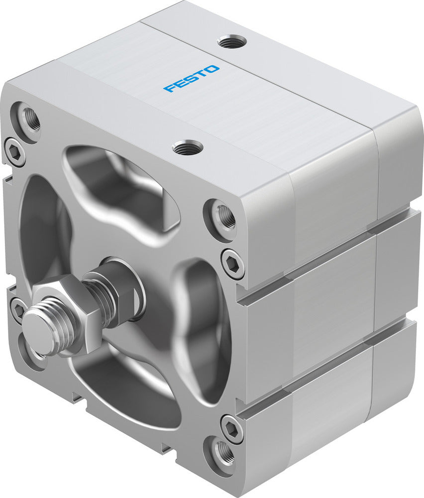 Festo Cilindro Compacto 100mm Diámetro 15mm Carrera ISO 21287 Doble Efecto - 577200
