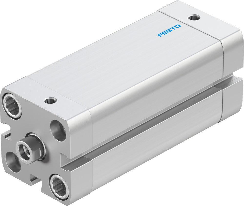 Festo Cilindro Compacto 25mm Diámetro 60mm Carrera ISO 21287 Doble Efecto - 536383