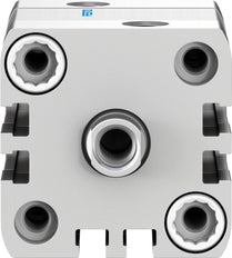 Festo Cilindro Compacto 32mm Diámetro 10mm Carrera ISO 21287 Doble Efecto - 572646