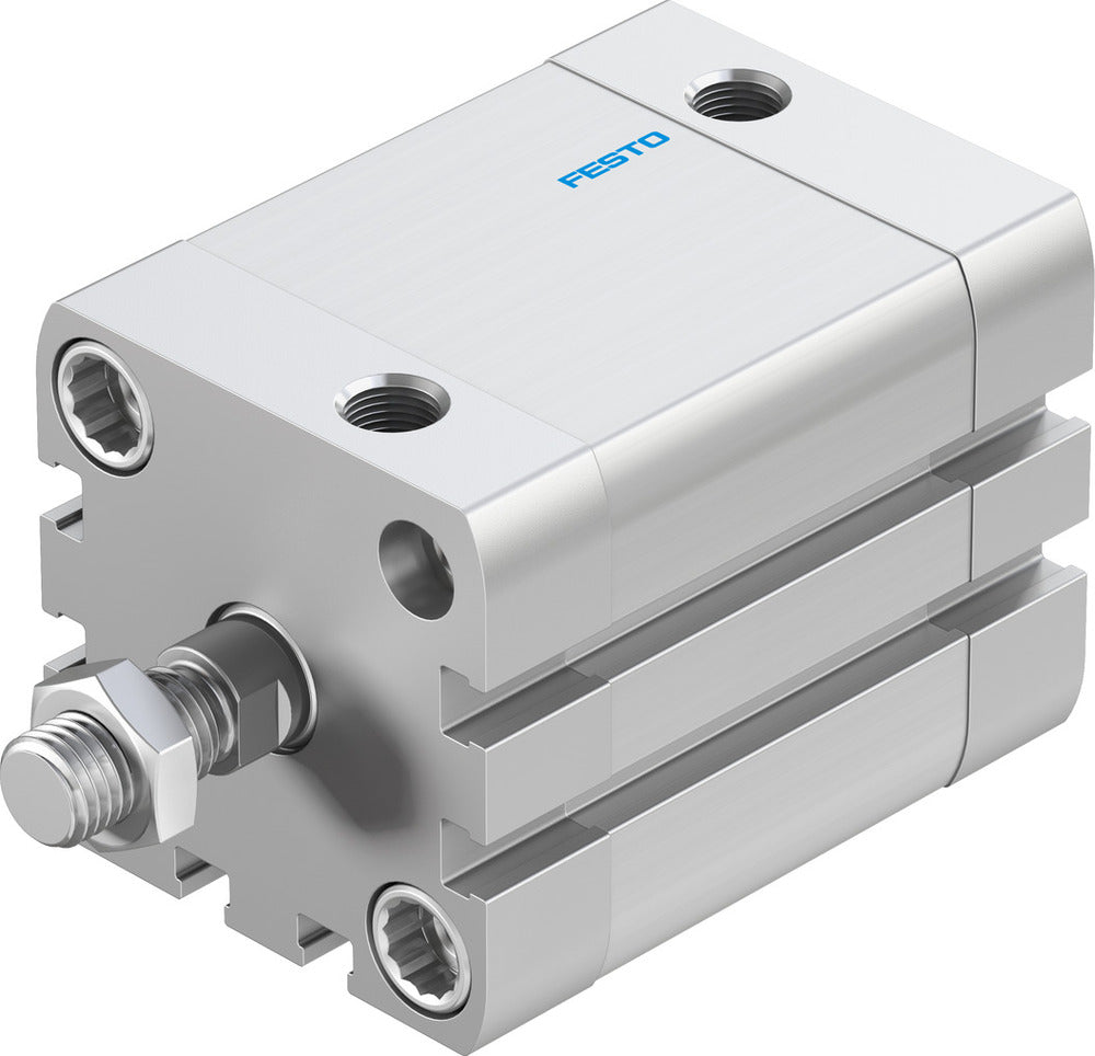 Festo Cilindro Compacto 40mm Diámetro 30mm Carrera ISO 21287 Doble Efecto - 572677