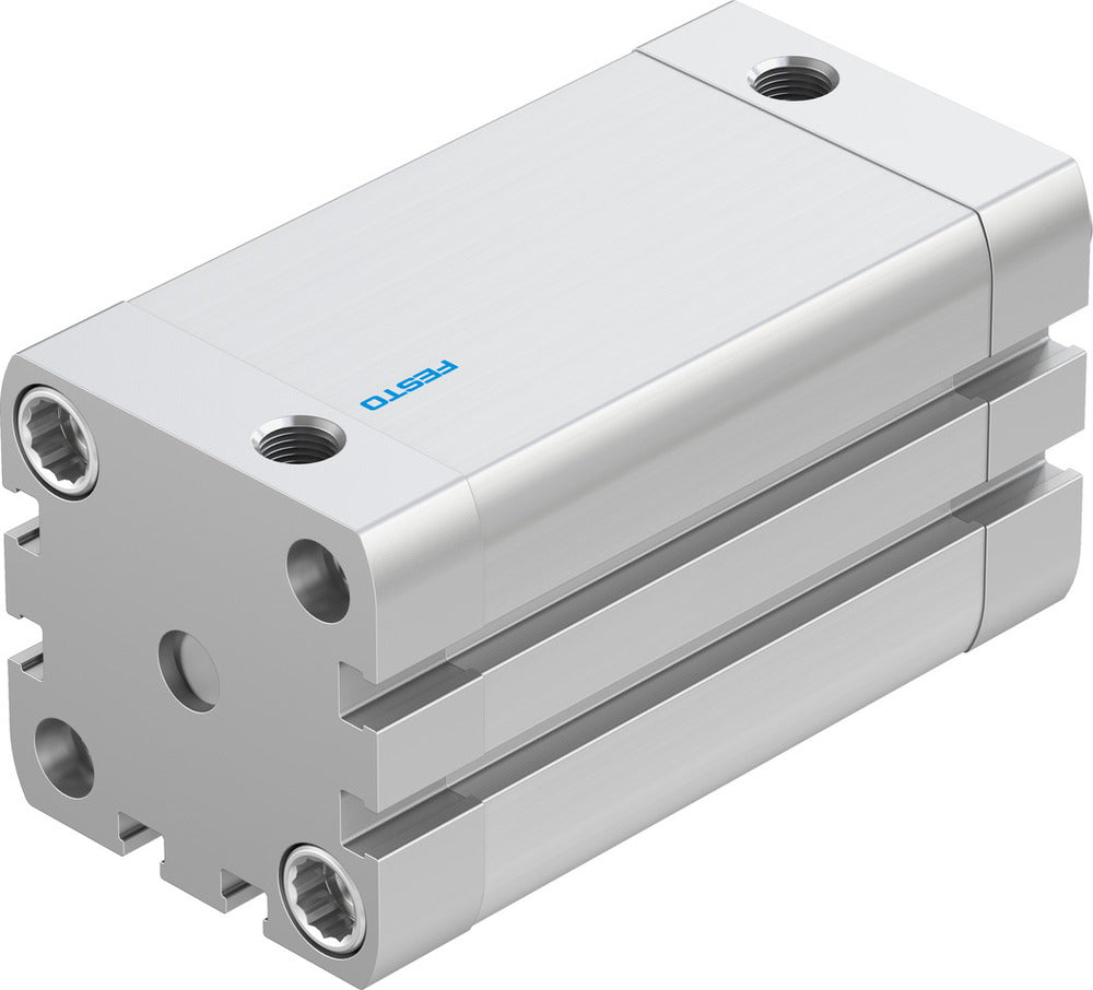 Festo Cilindro Compacto 40mm Diámetro 60mm Carrera ISO 21287 Doble Efecto - 536297
