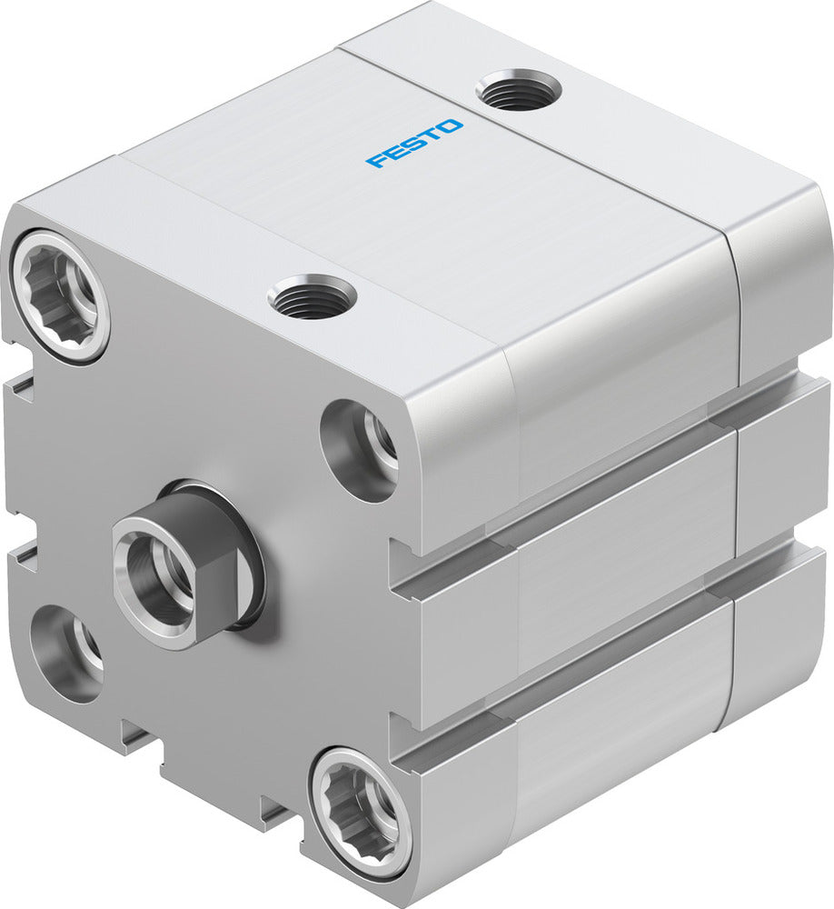 Festo Cilindro Compacto 50mm Diámetro 20mm Carrera ISO 21287 Doble Efecto - 536323