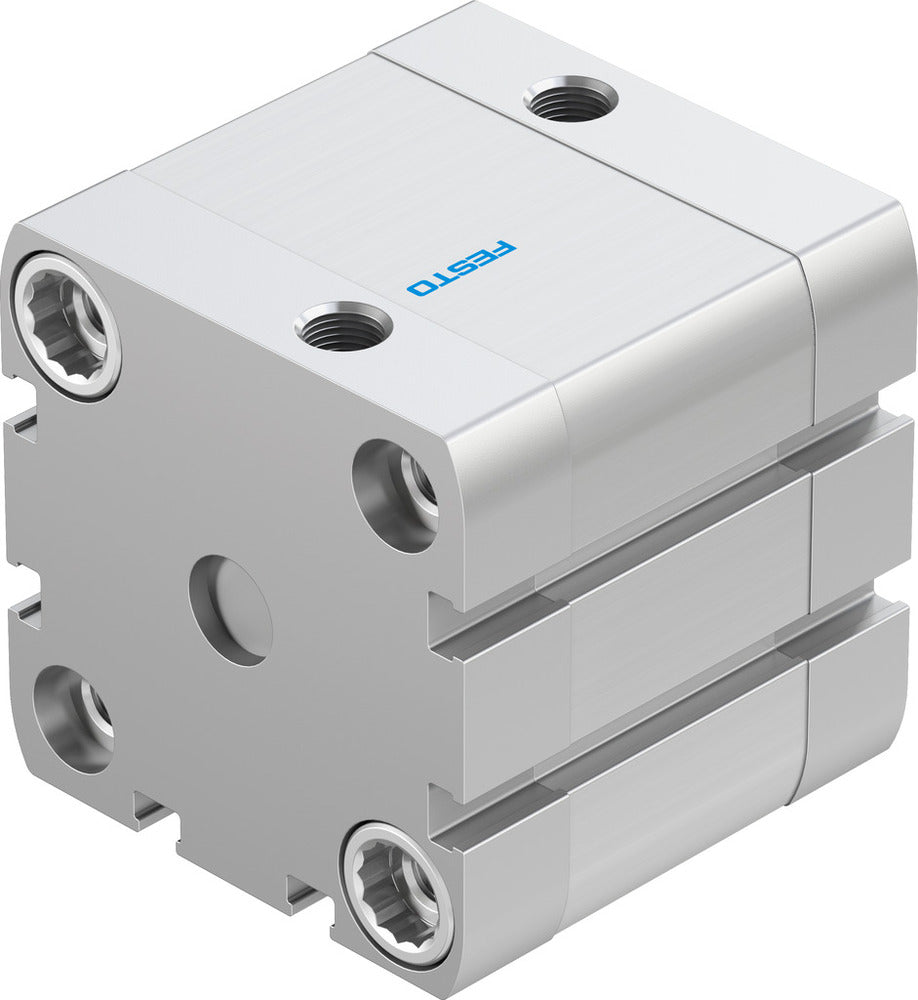 Festo Cilindro Compacto 50mm Diámetro 20mm Carrera ISO 21287 Doble Efecto - 536323