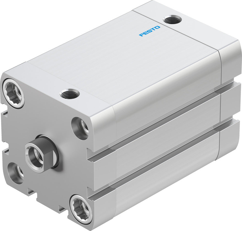 Festo Cilindro Compacto 50mm Diámetro 60mm Carrera ISO 21287 Doble Efecto - 572689