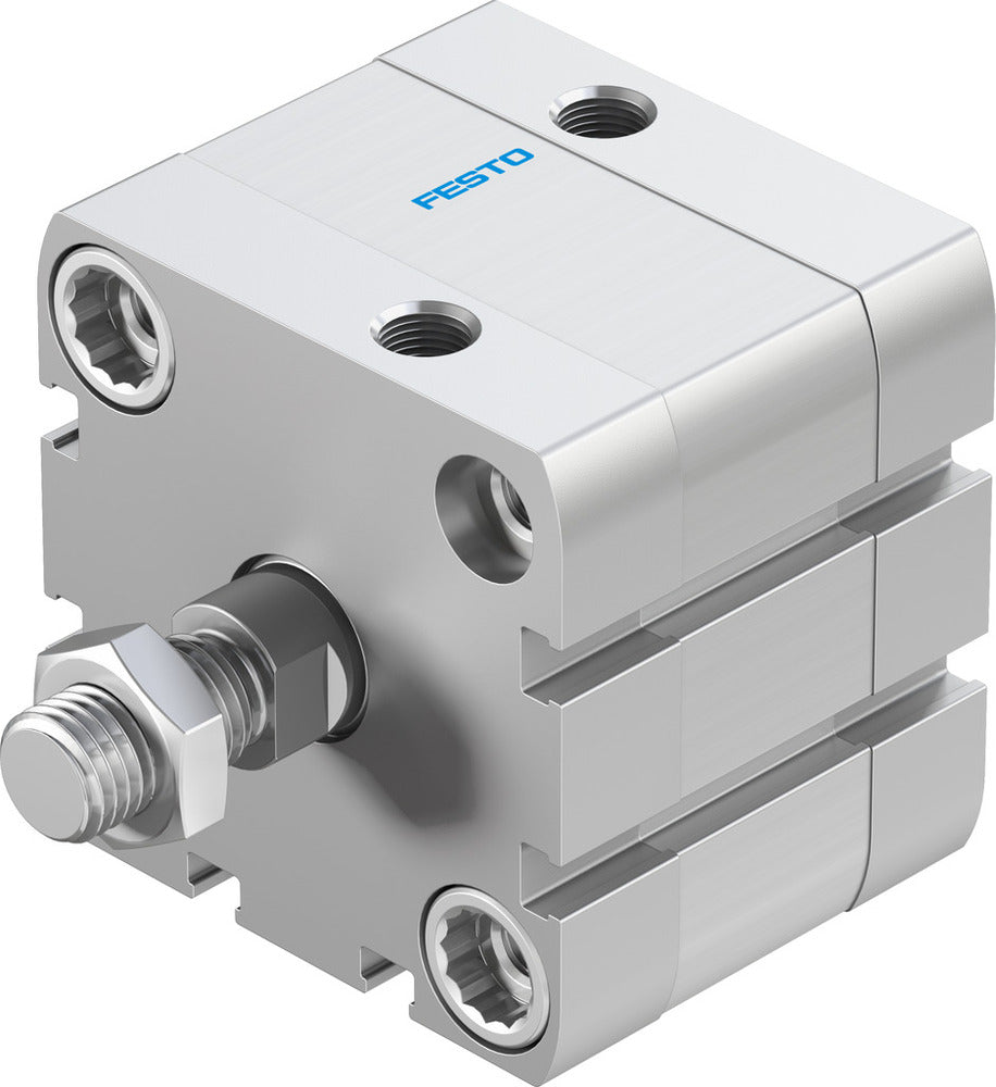 Cilindro Compacto Festo 50mm Diámetro 10mm Carrera ISO 21287 Doble Efecto - 536311