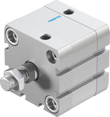 Festo Cilindro Compacto 50mm Diámetro 15mm Carrera ISO 21287 Doble Efecto - 572692