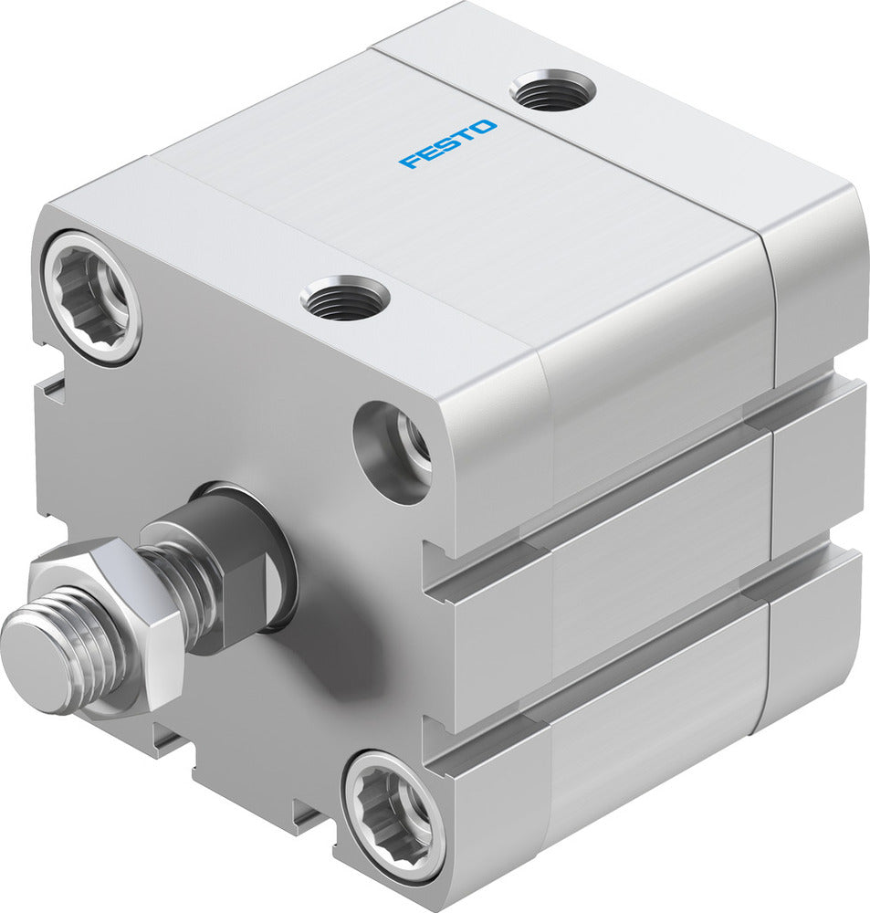 Festo Cilindro Compacto 50mm Diámetro 20mm Carrera ISO 21287 Doble Efecto - 536313