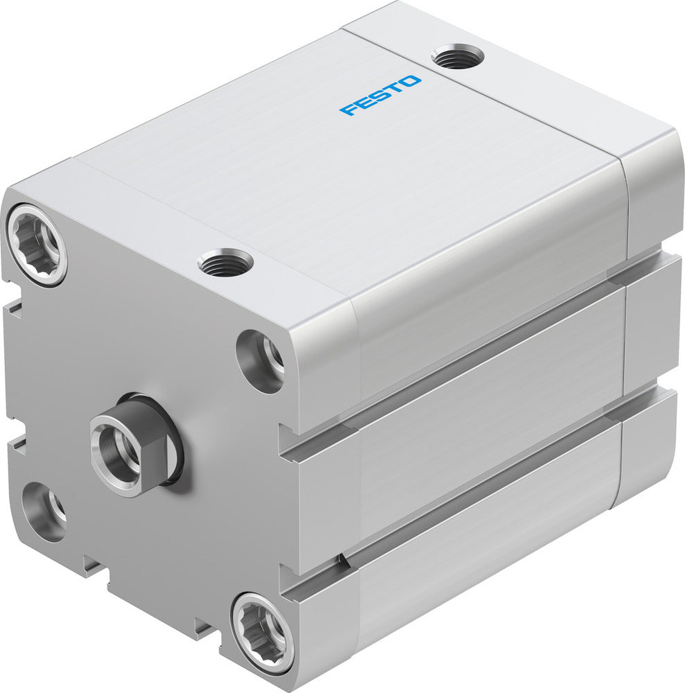 Festo Cilindro Compacto 63mm Diámetro 50mm Carrera ISO 21287 Doble Efecto - 572706