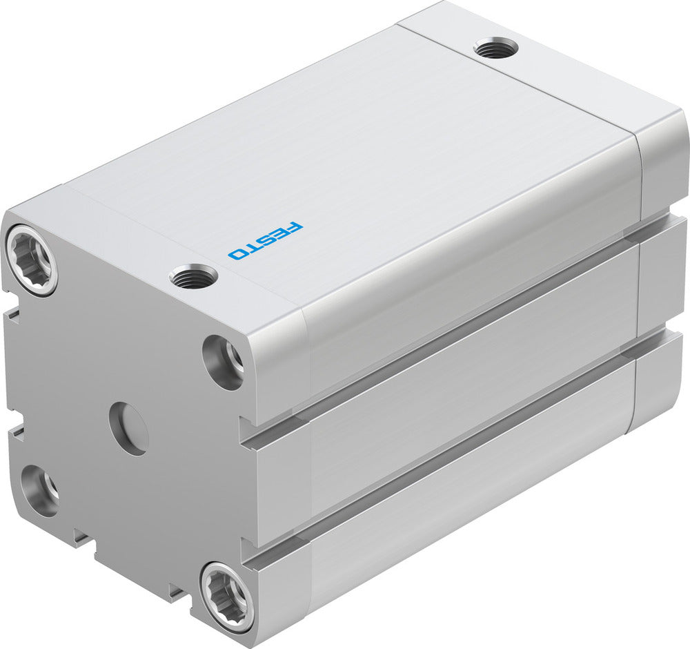 Festo Cilindro Compacto 63mm Diámetro 80mm Carrera ISO 21287 Doble Efecto - 572708