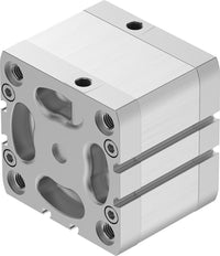 Festo Cilindro Compacto 80mm Diámetro 25mm Carrera ISO 21287 Doble Efecto - 572721