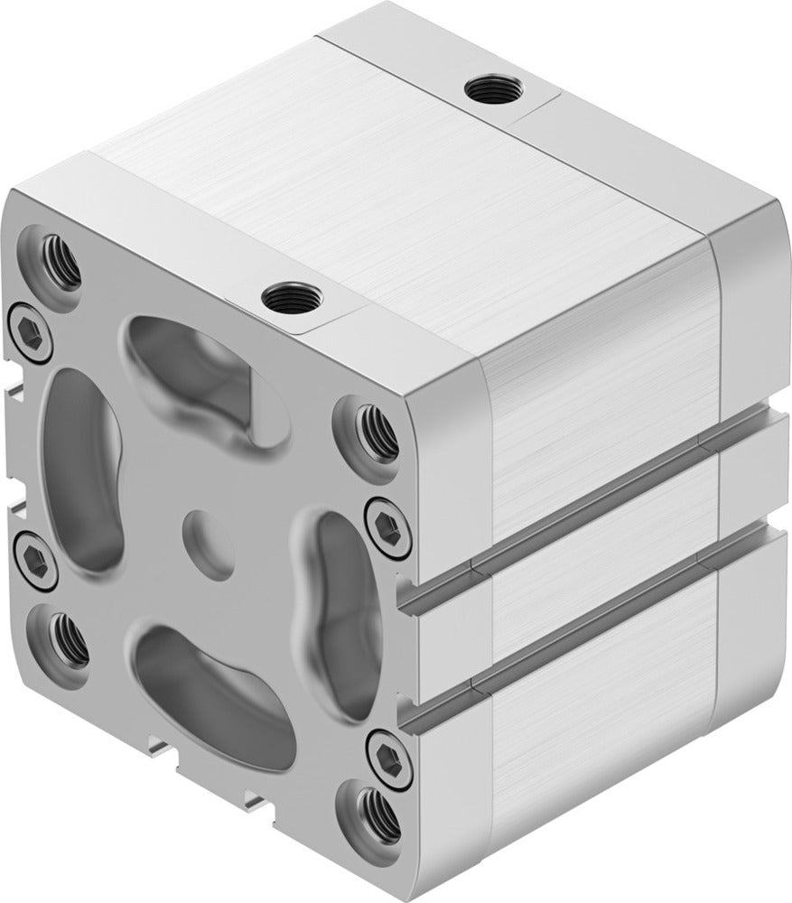 Festo Cilindro Compacto 80mm Diámetro 30mm Carrera ISO 21287 Doble Efecto - 536367