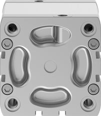Festo Cilindro Compacto 80mm Diámetro 60mm Carrera ISO 21287 Doble Efecto - 572725