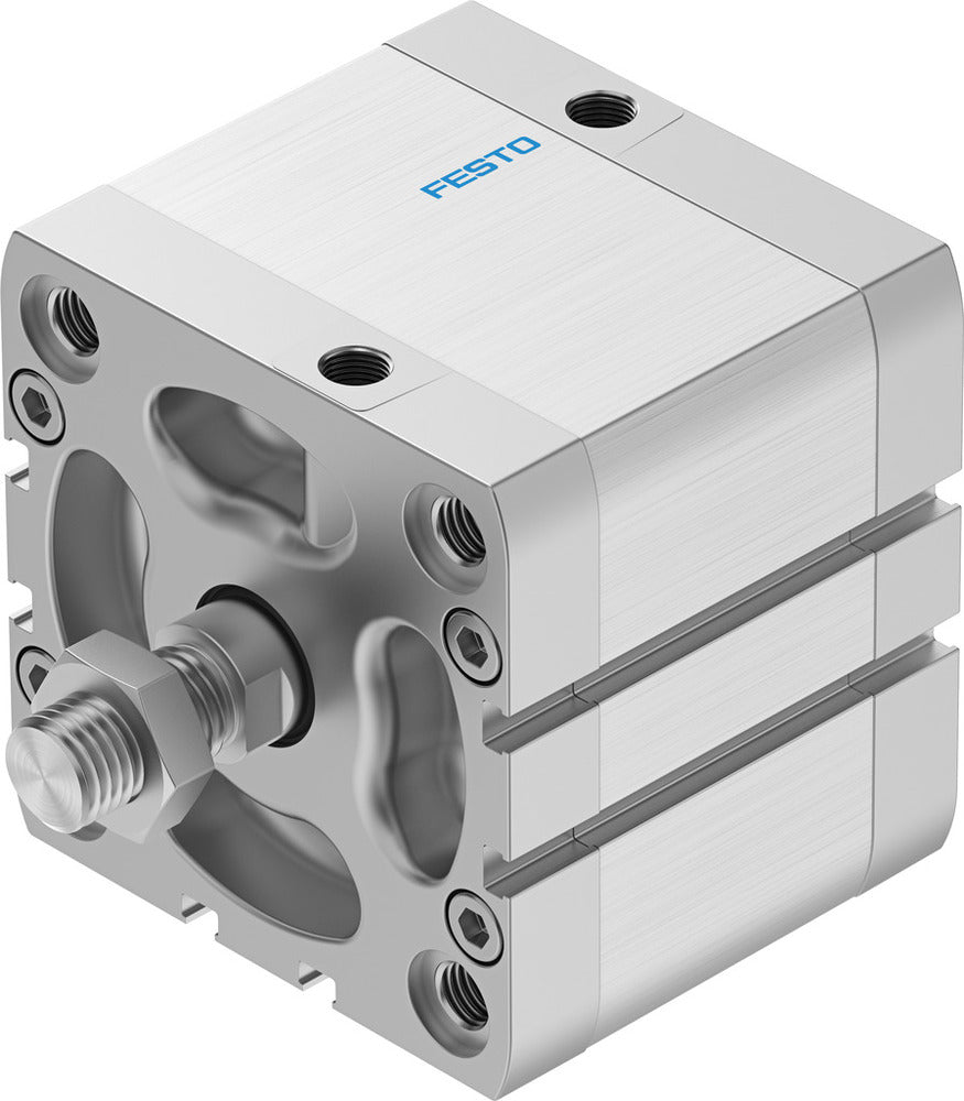 Festo Cilindro Compacto 80mm Diámetro 30mm Carrera ISO 21287 Doble Efecto - 572731