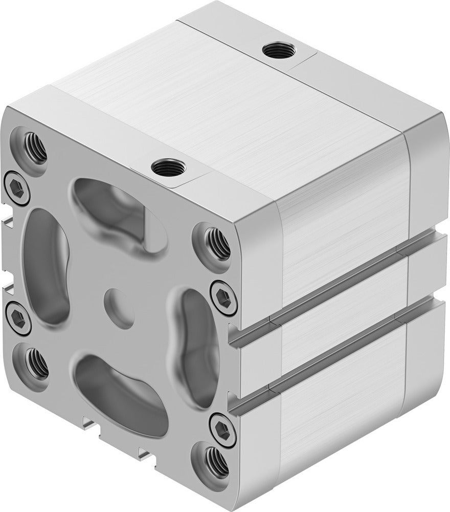 Festo Cilindro Compacto 80mm Diámetro 30mm Carrera ISO 21287 Doble Efecto - 572731