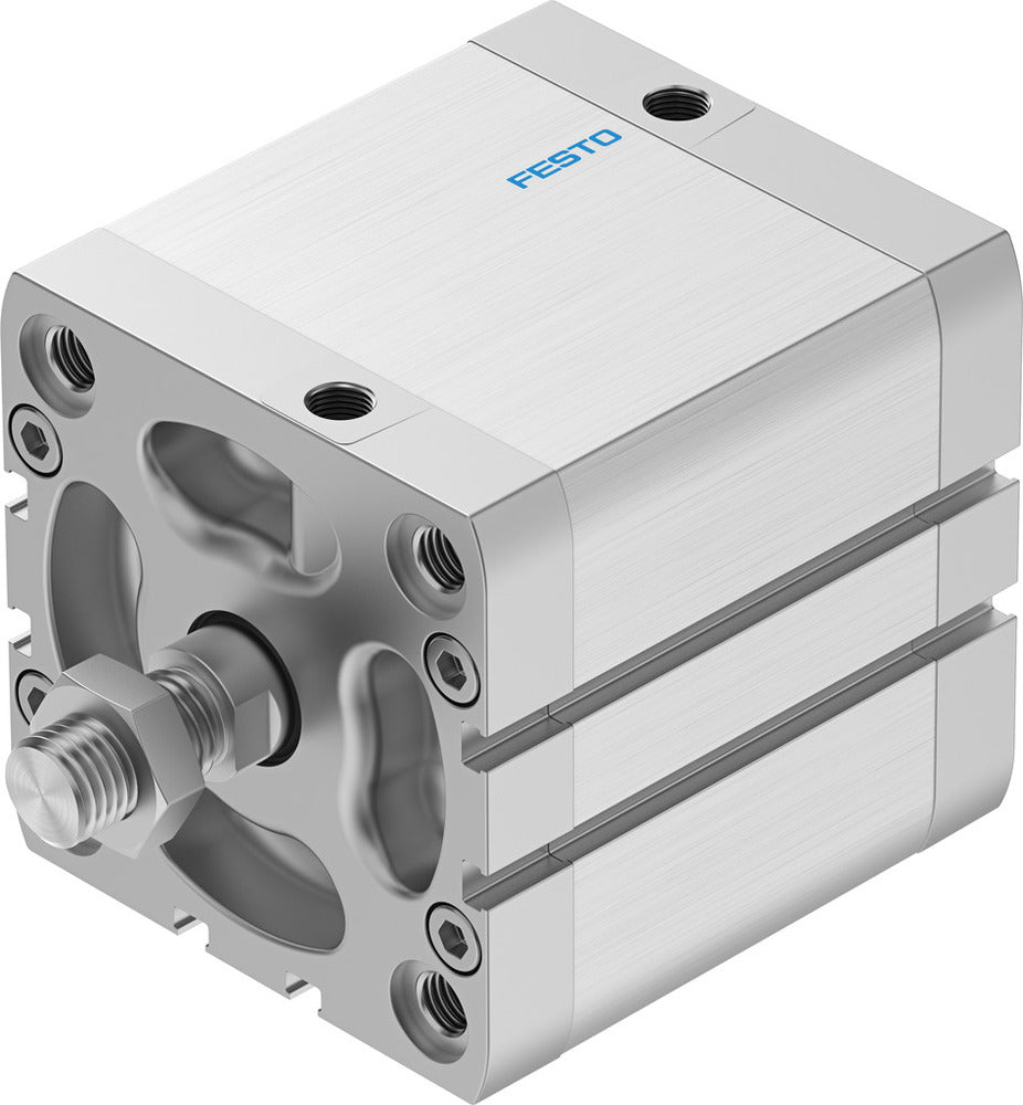 Festo Cilindro Compacto 80mm Diámetro 50mm Carrera ISO 21287 Doble Efecto - 536359
