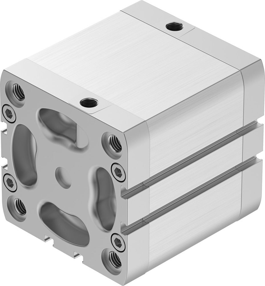 Festo Cilindro Compacto 80mm Diámetro 50mm Carrera ISO 21287 Doble Efecto - 536359