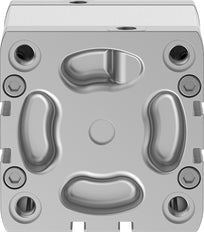Festo Cilindro Compacto 80mm Diámetro 50mm Carrera ISO 21287 Doble Efecto - 536359