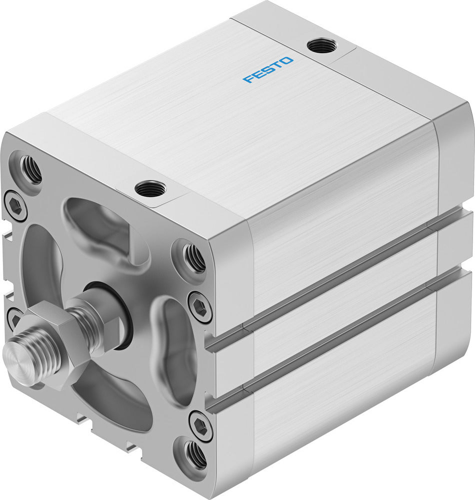 Festo Cilindro Compacto 80mm Diámetro 60mm Carrera ISO 21287 Doble Efecto - 536360