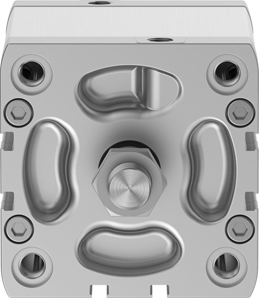 Festo Cilindro Compacto 80mm Diámetro 60mm Carrera ISO 21287 Doble Efecto - 572734