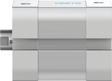 Festo Cilindro Compacto 20mm Diámetro 10mm Carrera ISO 21287 Doble Efecto - 536243