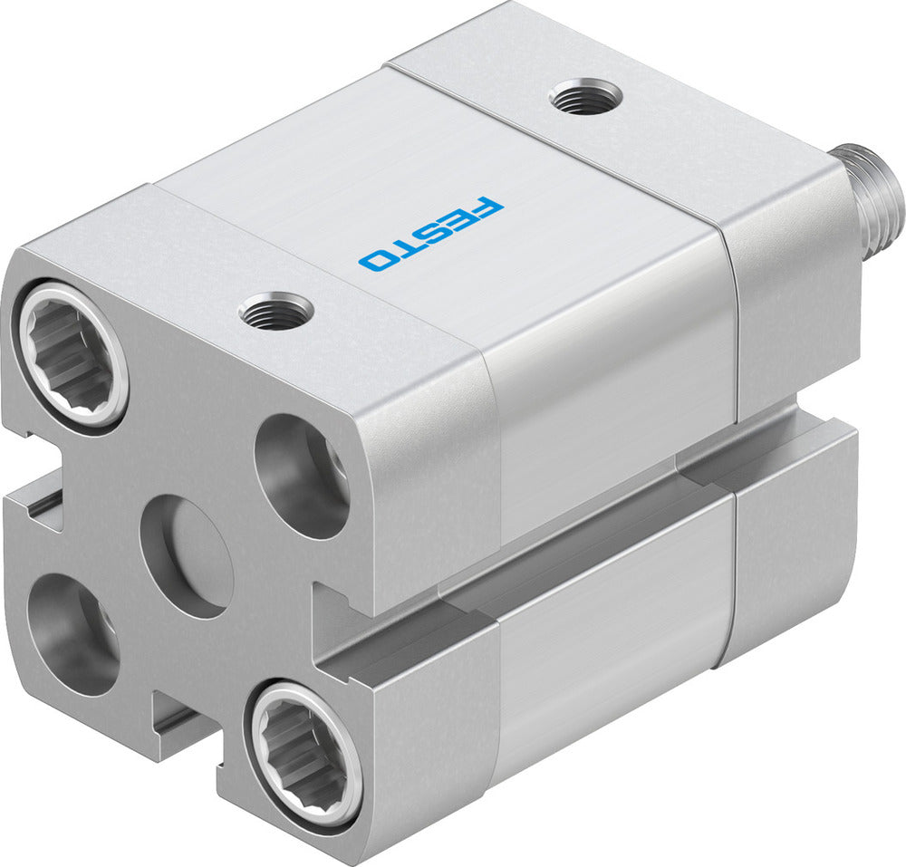 Festo Cilindro Compacto 20mm Diámetro 10mm Carrera ISO 21287 Doble Efecto - 577166