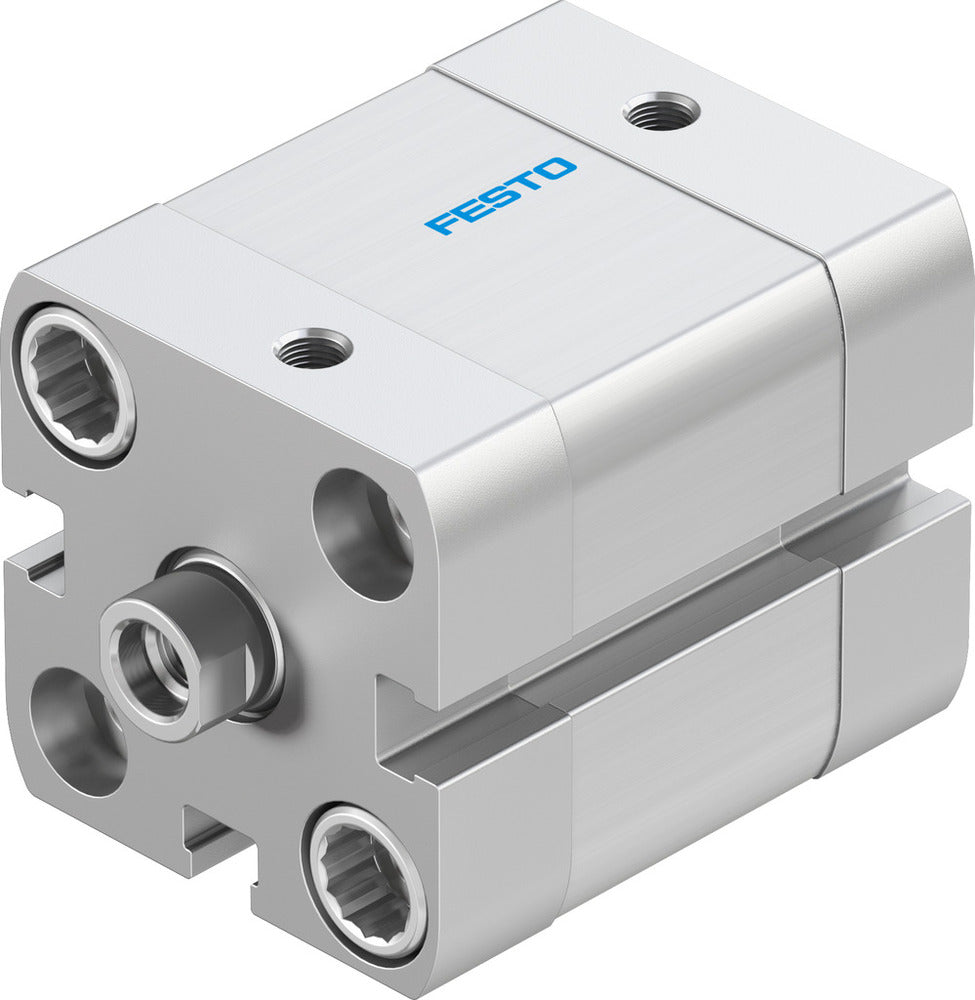 Festo Cilindro Compacto 25mm Diámetro 10mm Carrera ISO 21287 Doble Efecto - 577174